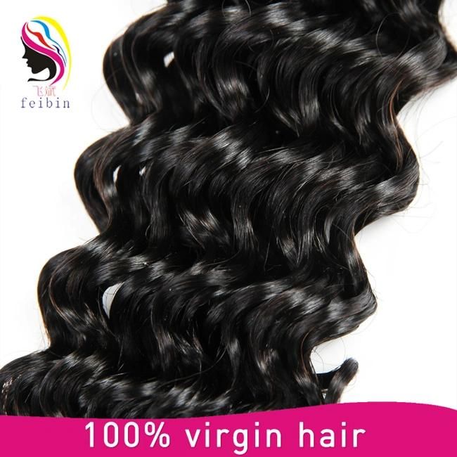 Top Quality Virgin Deep Wave Brazilian Human Hair Extension