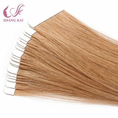 Salon Grade Thick End Virgin Human Hair Tape in Extension