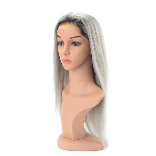 Lace Front Wigs Tip Color Stock Women Hair Systems