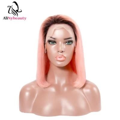 Wholesale Lace Front Wig Brazilian Virgin Human Hair Bob Wig