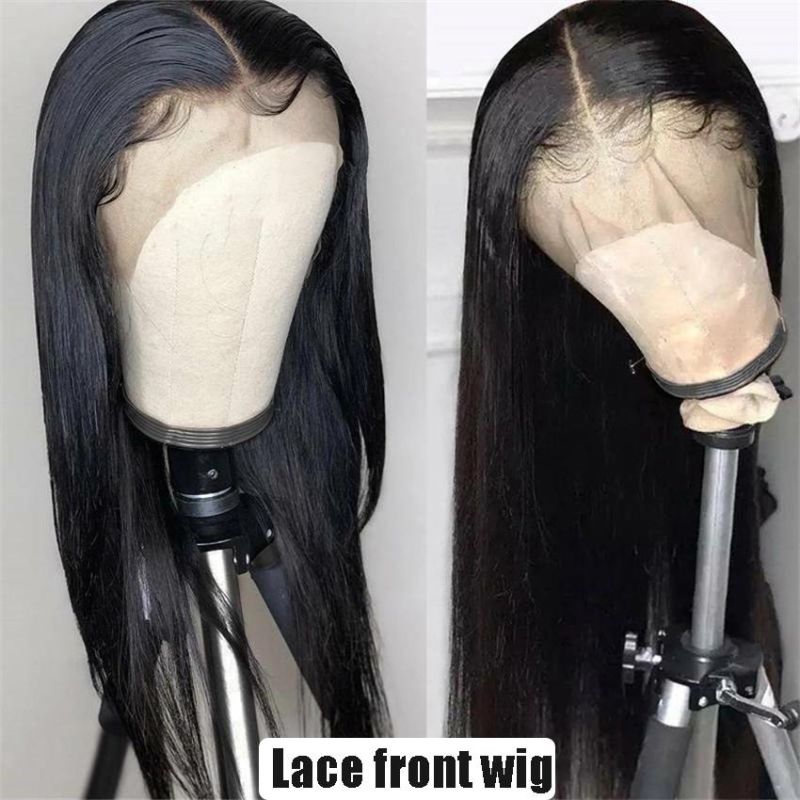 Super HD Transparent Lace Wigs 13X4 Lace Front Human Hair Remy Brazilian Straight Lace Frontal Wig for Black Women