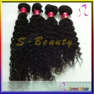 Virgin Unprocessed Virgin Human Brazilian Curly Hair Weave Accept Paypal (SB-B-CW)