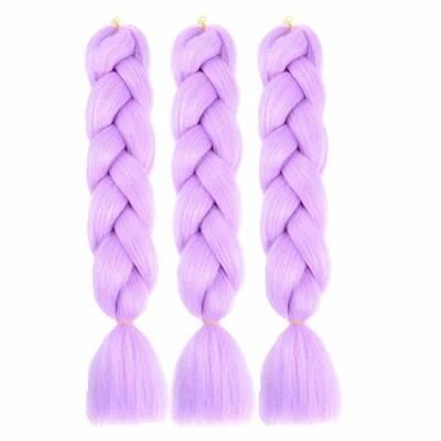 Worldwide Shipping Synthetic Weave Hair Packs Single Tone Braids Women