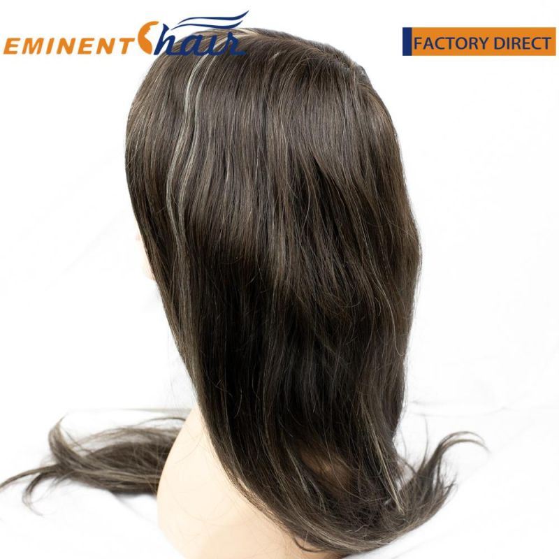 Human Hair Natural Hairline Women′s Lace Front Wig