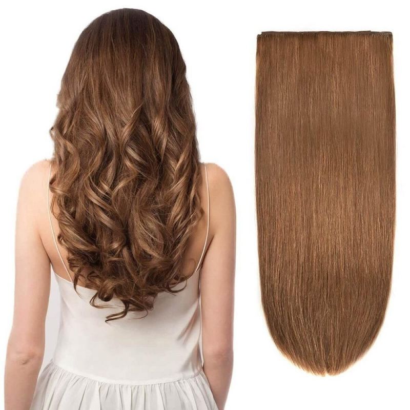 100% Virgin Russia Hair Double Drawn Luxury 100g 120g 160g 220g 240g Thickness Tirple with Lace Seamless Clip in Human Hair Extensions