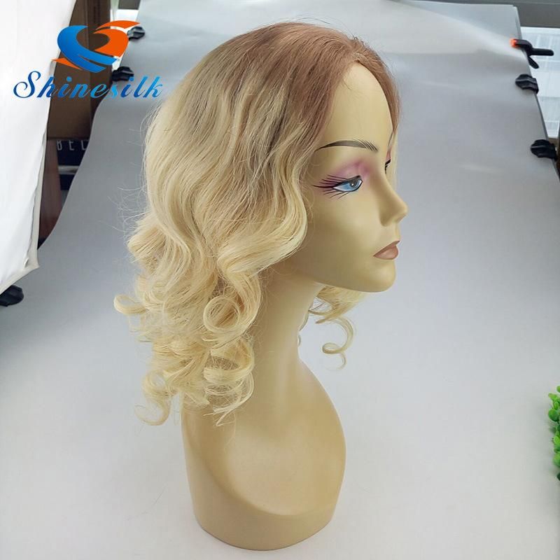 Blonde #613 Color Brazilian Full Lace Wig Wavy Hair Wig