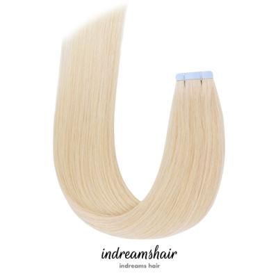 Human Virgin Natural Unprocessed Tape Double Drawn Aligned Factory Hair Extensions