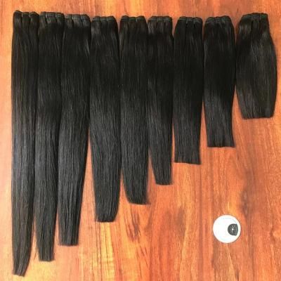 Wholesale Raw Indian Virgin Remy Human Hair in Bulk Double Drawn Hair Bundle