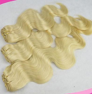 Brazilian Human Hair Blonde Hair Weft Body Wave Remy Hair