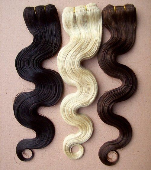 Virgin Hair Human Hair Weft Remy Human Hair Extension (AV-HE005A)