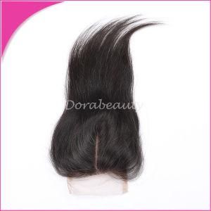 Brazilian Straight Hair Lace Top Closure 4X4&quot; Virgin Brazilian Lace Part Closure