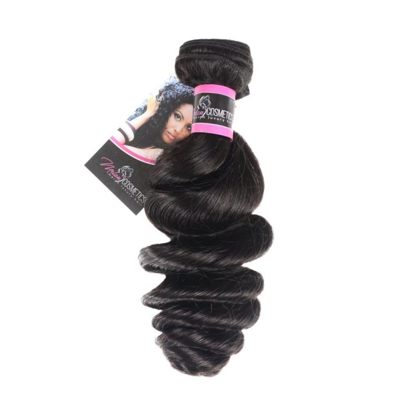 Brazilian Hair Loose Wave 8-26 Inch Human Hair Bundles Double Weft Remy Hair Loose Weave Hair Extensions
