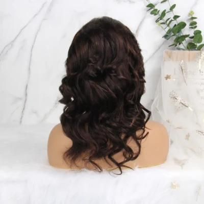 Ombre Headband Water Curly Human Hair Wigs for Women Brazilian Highlight Wigs Honey Blonde Wig