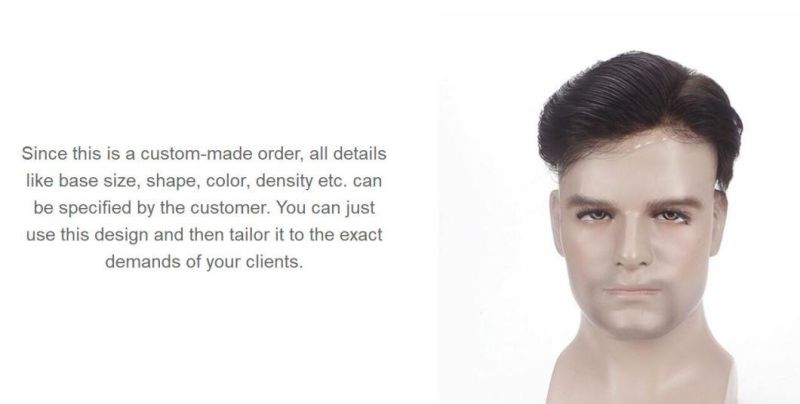 Men′s High Quality Hair Replacement Solution - French Lace - Tailored of Comfort