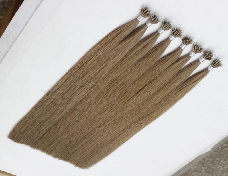 Nano Ring Extensions Brazilian Straight Human Hair Bundles 6 Color Remy Human Hair Extensions