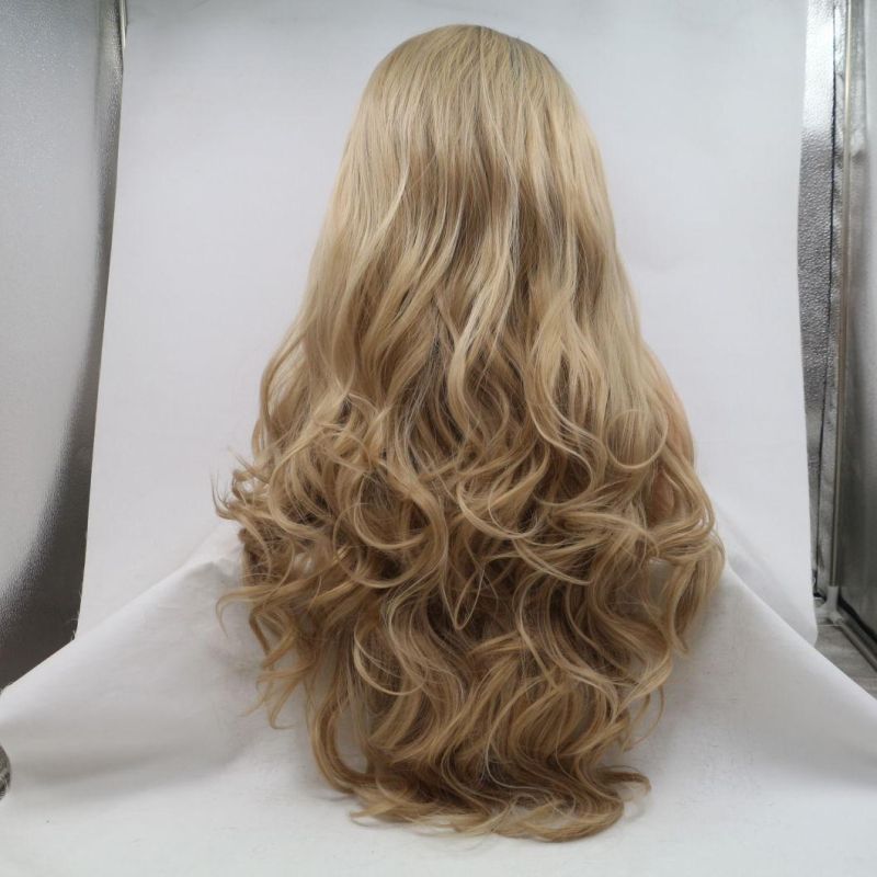 New Fashion Style High Fiber Synthetic Wigs Synthetic Wig with Lace
