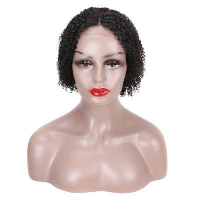 100% Cutilce Aligned Human Hair Bob Lace Front Wig, Remy Hair Wigs for Black Women