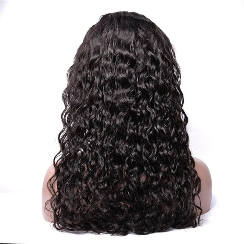 76nremy Water Wave 100% Chinese Human Hair Wig Curl Hair