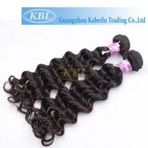 Deep Wave Hair Weft, Brazilian Virgin Human Hair