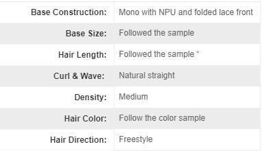 Mono Base Hair Replacement for Women