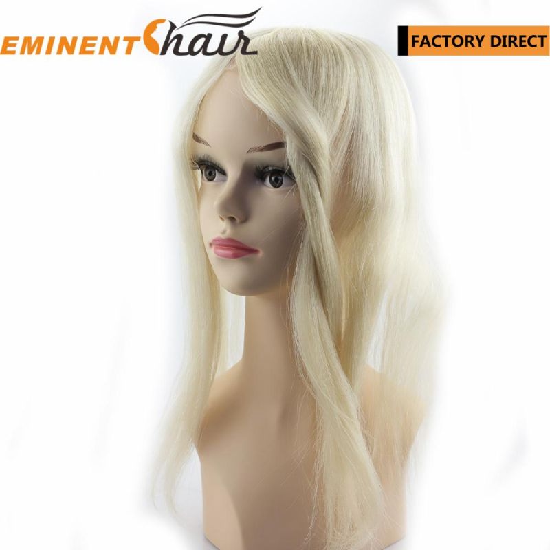 Lace Front Virgin Hair Toupee for Women