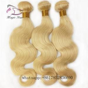 613 Blonde Color Virgin Human Hair Body Wave Hair Extensions Bundles for Sale