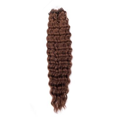 Wholesale Price Micro Links Remy Virgin Human Hair Kinky Curly Hair Extension