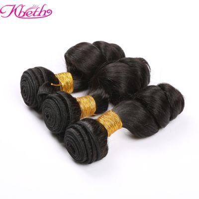 Kbeth Wholesale Loose Wave 100% Human Hair Weave Brazilian Bundle Hair Weaving 2021 Fashion Sexy Ladies Weft for Black Ladies