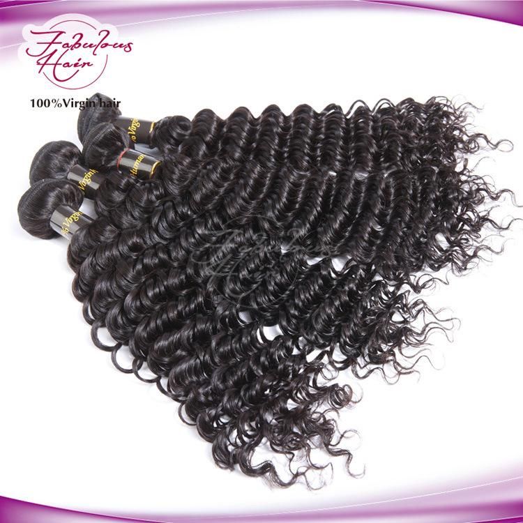 Deep Wave Peruvian Virgin Remy Hair Weft
