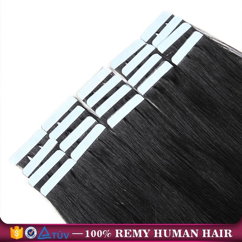 Tape Human Hair Extension 20PCS/Lot 100% Brazilian Virgin Hair