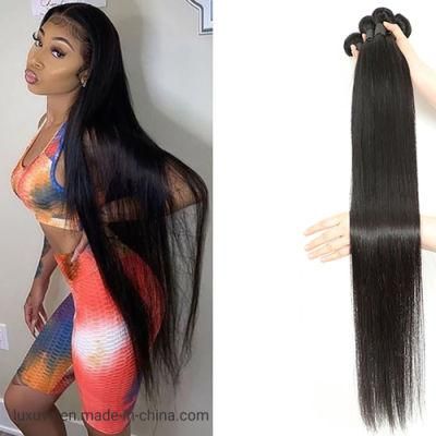 2022 Hot Selling 100% Unprocessed Brazilian Peruvian Indian Cambodian Natural Straight Human Hair Bundles for Black Women