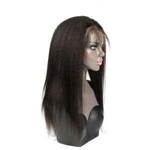 Raw Indian Human Full Lace Wig Virgin Cuticle Aligned Hair
