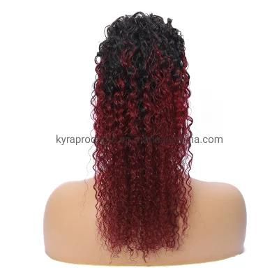 Water Wave Drawstring Ponytail Human Hair Ponytail for Black Women 30 Inch Remy Hair Long Clip in Ponytail Human Hair Extension