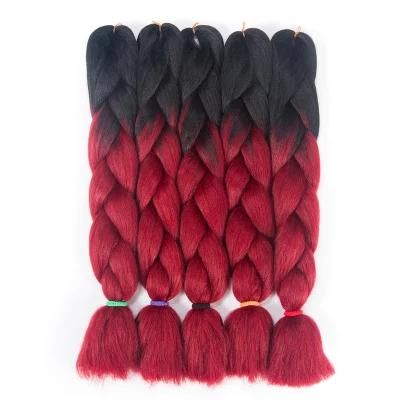 Multi Colors Ombre Jumbo Braids Hair Extensions for Box Braids