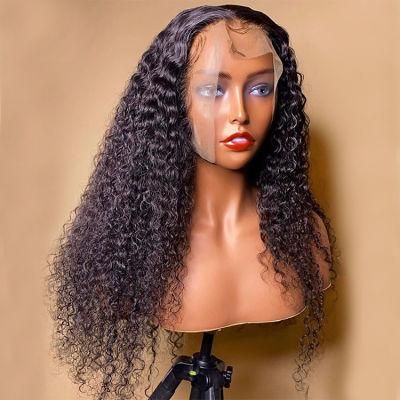 Dropshipping 10A Grade 13X4 13X6 Lace Frontal Wet Curls Human Hair Wigs