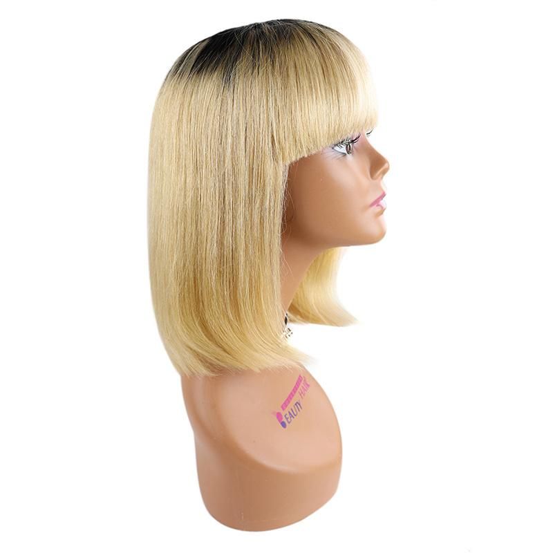 Top Selling Wholesale Bob Style Short Brazilian Human Hair Wig