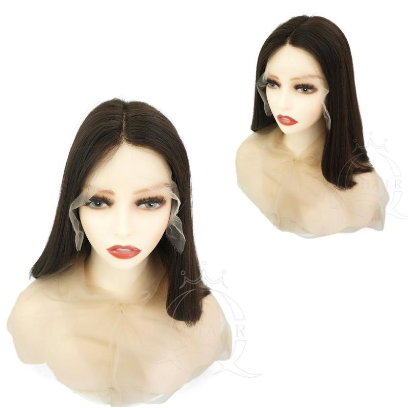 Swiss Lace French Lace Wig Lace Top Wig Brazilian Hair Wig Custom Wig for Wholesale Wig Company and Wig Store 100% Brazilian Hair Virgin Hair Remy Hair Wigs