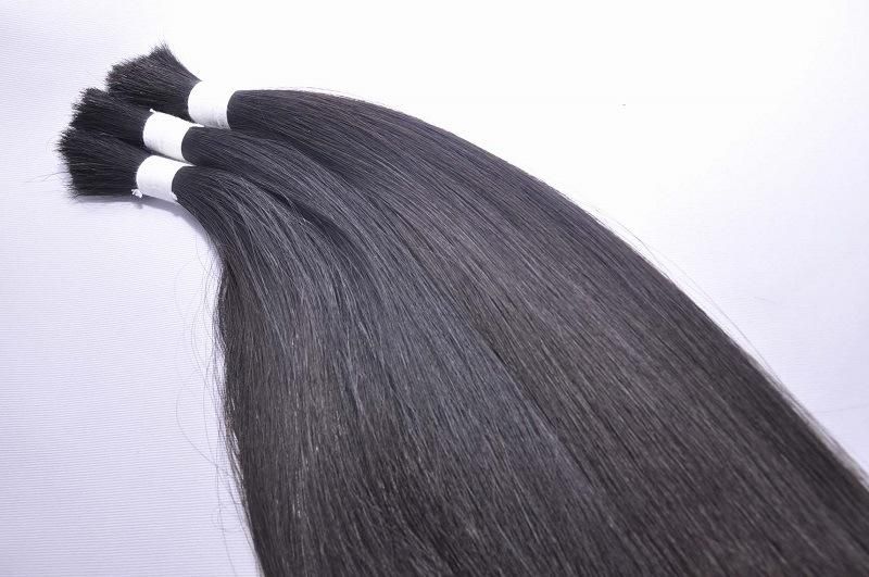 Cuticle Remy Human Hair Bulk