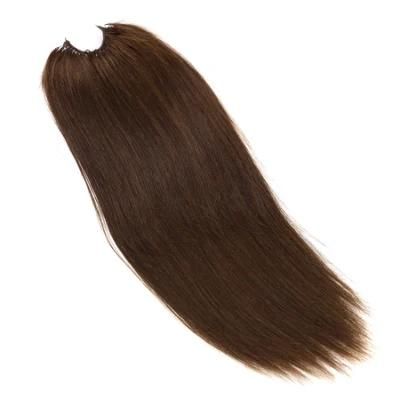 Cuticle Virgin Hair Cotton Thread Knots Hair Prebonded Hair Extensions