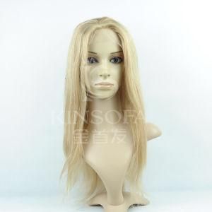 100 % Human Hair Front Lace Wig (Kinsofa 1052)