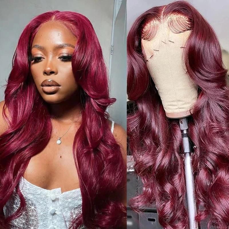 Natural Virgin Brazilian Body Wave HD Lace Human Hair Wig