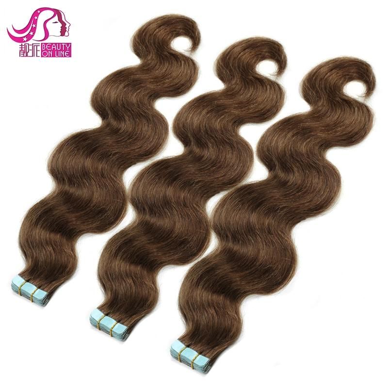 20PCS/Pack Best Quality Hot Sale Pre-Bond Single Tape Hair Extension