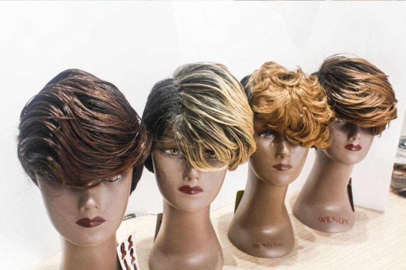 Drop Shipping Quality Synthetic Short Wigs for Black Women