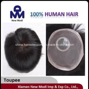 Brazilian Straight Hair Men Toupee
