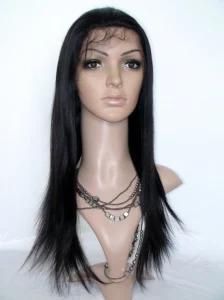 Natural Indian Remy Hair Lace Wig, Silk Striaght Hair