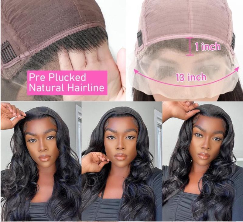 Straight Highlight Wig Human Hair 4/27 Ombre Color Hair 4X4 Lace Closure Human Hair Wigs Brazilian Straight Lace Wigs