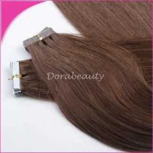 100% Unprocessed Virgin Human Hair for Tape Hair