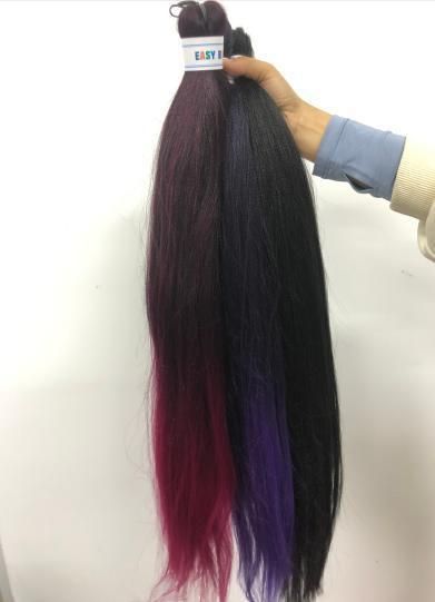 Wholesale Pre Stretched Braiding Hair Woman′s Hair Accessories