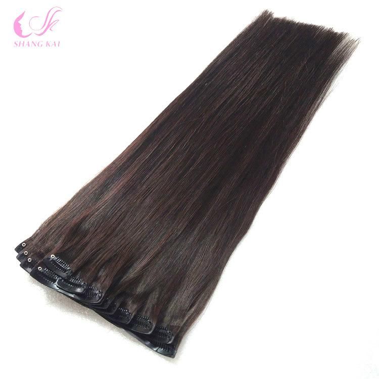 100% Remy Hair Silk Seam Clip in Hair Extensions