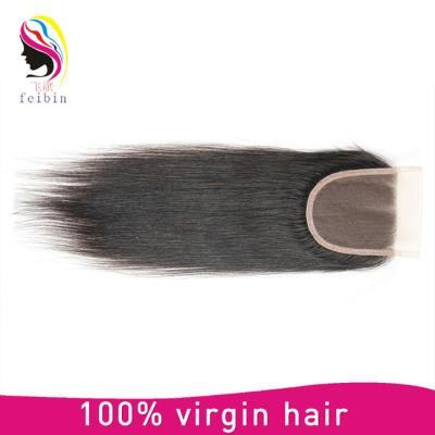 Wholesale 8A Brazilian Virgin Human Hair 4*4 Lace Closure
